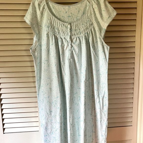 Eileen West ? Other - Nightgown * Size L (14-16) * Eileen West? * Cap Sleeves * Short * Cotton/Poly